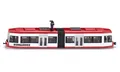 Produktbild: SIKU 1:87 Straßenbahn Bombardier rot-weß