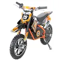 Produktbild: Actionbikes Motors Kinder Elektro Crossbike Gepard | 𝟱𝟬𝟬 Watt Motor bis 𝟐𝟒 km/h - Motorrad - Pocket Bike - Dirt Bike - Motocross - Pocketbike - Motorsport - Dirtbike - Enduro ab 8 Jahren (Orange)