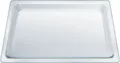Produktbild: Siemens Glaspfanne HZ636000 | Backofen Zubehör | Borosilikatglas | transparent | 41x46,5x6 cm | spülmaschinengeeignet
