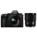 Produktbild: Panasonic Lumix DC-S5II + S 20-60mm f/3.5-5.6 + S 85mm f/1,8
