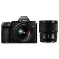 Produktbild: Panasonic Lumix DC-S5II + S 20-60mm f/3.5-5.6 + S 35mm f/1,8