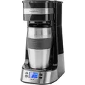 Produktbild: Nedis KACM310FBK Kaffeemaschine Schwarz, Silber   Timerfunktion