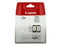 Produktbild: Canon PG-545 / CL-546 Multipack - 2er-Pack - 8 ml - Schwarz, Farbe (Cyan, Magenta, Gelb)