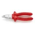 Produktbild: KNIPEX 03 07 180 Kombizange tauchisoliert, VDE-geprüft verchromt 180 mm