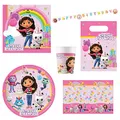 Produktbild: Procos - Gabbys Dollhouse Geburtstagsdeko, 46-Teilig, Party Deko für Kindergeburtstag