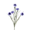 Produktbild: Kunstblume Kunstblume KORNBLUME ca 65cm. Kornblumen mit 5 Blüten in Blau-Lila, Floratexx GmbH