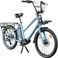 Produktbild: Zündapp Longtail M400 E Bike Lastenrad bis 180 kg 24 Zoll Elektrofahrrad 160-195 cm Mittelmotor Cargo Elektro Fahrrad 7 Gänge Pedelec