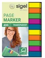 Produktbild: Sigel® HN617 Haftmarker Folie - 50 x 6 mm, 5 Farben, 400 Streifen