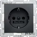 Produktbild: Berker Schuko-Steckd.Anth/matt 47231606 B.1;B.3;B.7;S.1 Steckdose 4011334224198