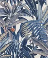 Produktbild: Rasch Vliestapete Rasch Selection Vinyl/Vlies, Botanical, weiß blau 689501