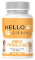 Produktbild: HelloAnimal® Wurm Presslinge Kur für Tiere wie Katzen, Hunde, Kaninchen und Geflügel - vor, während und nach Befall, natürliches Mittel für Magen und Darm bei WURMBEFALL