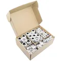 Produktbild: 60er Multipack Quadrios 2102CA114 Kabelverschraubung Sortiment PA66 Weiß 60 St.