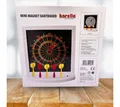 Produktbild: Karella Dartscheibe Mini Dartboard Magnet inkl. 6 Magnetdarts