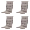 Produktbild: Madison Hochlehner-Auflage Basic taupe 123 x 50 cm 4er-Set