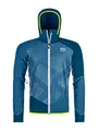 Produktbild: Ortovox Merino Naturtec Light Col Becchei Jacket M mountain blue S 6011400016
