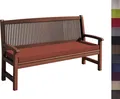 Produktbild: Bankauflage Stuhlkissen mit abnehmbarem Bezug Bankkissen Bankpolster Polsterauflage Auflage für Gartenbank viele Farben und Größen zur Auswahl (120 x 60 x 5cm, Orange)