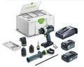 Produktbild: Festool Akku-Schlagbohrschrauber QUADRIVE TPC 18/4 5,0/4,0 I-Set/XL - 577622
