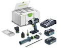 Produktbild: Festool Akku-Bohrschrauber QUADRIVE TPC 18/4 5,0/4,0 I-Set - 577621