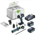 Produktbild: Festool Akku Schlagbohrschrauber Schrauben QUADRIVE TPC 18/4 5,0/4,0I-Set 577621