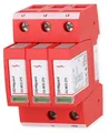 Produktbild: Dehn modularer Überspannungs-Ableiter 3-pol für TN-C-Systeme (952300)