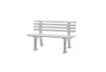 Produktbild: PROREGAL® Gartenbank ANTIGUA aus Kunststoff Parkbank Sitzbank Garten Balkon Terrasse
