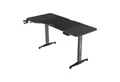 Produktbild: pro.tec Schreibtisch, »Oxnard« Höhenverstellbarer Schreibtisch 160x75cm Schwarz