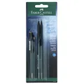 Produktbild: FABER-CASTELL Kugelschreiber-Set Urban schwarz, Schreibfarbe: blau, 1 Set