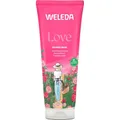 Produktbild: WELEDA Bio Love Duschgel vegan - Naturkosmetik Aroma Shower Duschseife für Frauen & Männer mit Rose, Jasmin & Ylang Duft, Natürliche Hautpflege Dusche zur Reinigung von Gesicht & Körper (1x 200ml)