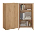 Produktbild: Bellamio Mehrzweckschrank Ais mit Push-to-Open Türen (110 cm hoch) Aktenschrank Eichenoptik, verfügbar mit 2 oder 3 Fächern
