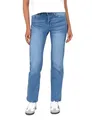 Produktbild: ESRA Damen Jeans-Hose Jeanshose gerader Schnitt Straight-Fit Jeans Damen High Waist bis Übergröße Große Größen G600