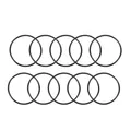 Produktbild: 10Stk.Nitrilkautschuk O-Ringe 70 mm AD 64 mm ID 3 mm Breite metrische Dichtung