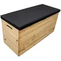 Produktbild: 4iQ 200L PINEBOX mit Polster aus Holz 100x40x50 cm