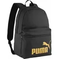Produktbild: Puma Phase Backpack 22 Liter Rucksack 091164 puma black gold no 1 - Schwarz/Gold