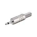 Produktbild: Klinkenstecker 3,5mm Mono, Metall Metallausführung mit Knickschutz