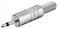 Produktbild: Klinkenstecker - 3,5 mm , 2-polig,mono, Silber