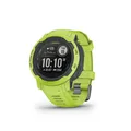 Produktbild: Garmin Instinct 2 Limone, 22mm GPS-Multisportuhr mit Silikon-Wechselarmband
