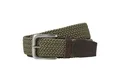 Produktbild: Jack & Jones Flechtgürtel Gürtel JACSPRING Woven Belt mit Lederdetails