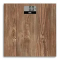 Produktbild: ADE Digitale Körperwaage in gemütlicher Holzoptik | großes Display | rutschhemmende Wiegefläche aus Sicherheitsglas | genaue Wiegeergebnisse
