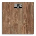 Produktbild: Digitale Körperwaage in gemütlicher Holzoptik | großes Display | rutschhemmen...
