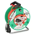Produktbild: Brennenstuhl Garant G IP44 Gartenkabeltrommel (Kabeltrommel für Rasenmäher mit 38+2m Kabel in rot, Spezialkunststoff, vorübergehende und zeitlich begrenzte Verwendung im Freien, Made in Germany)