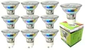 Produktbild: 10er Pack 5 Watt GU10 LED Leuchtmittel in 3 Stufen dimmbar Trango GU1015SD-10