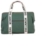 Produktbild: Childhome Wickeltasche Mommy BAG Signatur Canvas 2023, Grün, Kunststoff, Textil, Leder, Lederlook, 30x40x55 cm, Reach, Baby on Tour, Kinderwagen, Wickeltaschen & Wickelrucksäcke