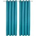 Produktbild: Beautissu  Vorhang, Türkis, Textil, 140x245x1 cm, Wohntextilien, Gardinen & Vorhänge, Fertiggardinen, Ösenschals