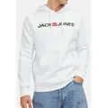 Produktbild: Jack & Jones Hoodie Corp (1-tlg) Sweatshirt / Hoodie - Baumwolle - Atmungsaktiv weiß S (48)