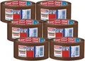 Produktbild: GP:0,05€/m 6x tesa 04024-00237-02 tesapack Universal Packband braun 66 m : 50 mm