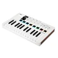 Produktbild: Arturia - MiniLab 3 - Universal-MIDI-Controller für Musikproduktion, mit All-in-One-Softwarepaket - 25 Tasten, 8 Multicolor-Pads, white