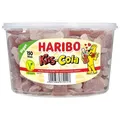 Produktbild: 1 Dose Haribo Kiss Cola 1350g  Fruchtgummi-Flaschen mit  150er