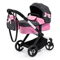 Produktbild: 17060AA Puppenwagen Xeo mit Tasche, höhenverstellbarer Griff, Schwenkschieber...