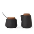 Produktbild: Berliner Kaffeeroesterei DE VIVA - Nicola™ Milk/sugar set, Charcoal 303309