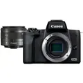 Produktbild: Canon EOS M50 Mark II Kit mit Objektiv EF-M 15-45mm 3.5-6.3 IS STM - Schwarz